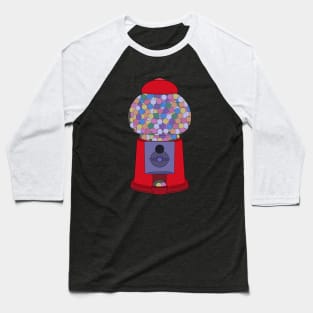 A Candy Gumball Machine Baseball T-Shirt